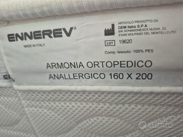 Materasso "ENNEREV" Matrimoniale  200 cmx160