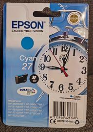 toner Epson cyan  27 workforse ciano