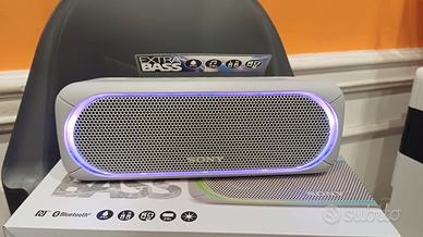 Sony SRS-XB30 cassa bluetooth bianca