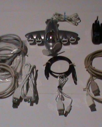 Ciabatta 4 porte usb ed accessori