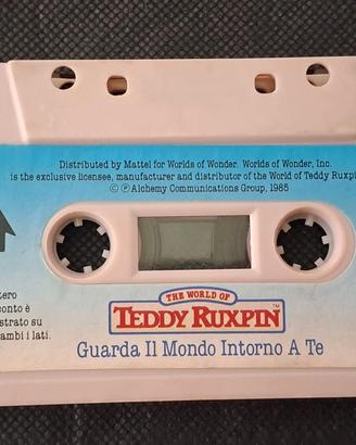 Cassetta Teddy Ruxpin 1985/1986 Italiana - Adesivo