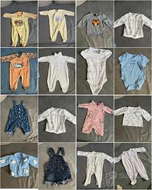 Abbigliamento per neonato da 0 a 4 mesi, 52–65 cm