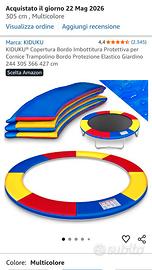Copertura bordo trampolino