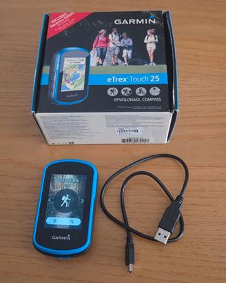 garmin etrex touch 25 + mappe