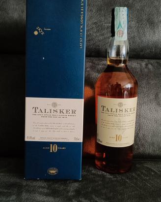talisker 10y , vintage (map label)