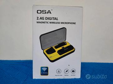 Microfono Wireless Magnetico OSA 2.4G