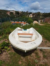 Barchetta in plastica Mt. 3,50