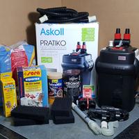 Kit filtro acquario Askoll Pratiko 100