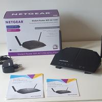 Netgear D6220 Modem Router WiFi AC1200 Fibra/ADSL