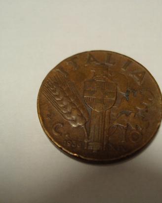 10 Centesimi 1936 Vittorio Emanuele III Moneta SPL