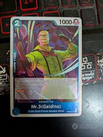 Mr. 3 Galdino prb02-009 One Piece Tcg