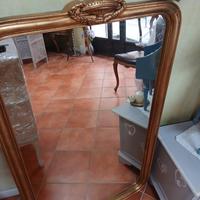 specchio stile Luigi Filippo con cimasa