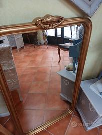 specchio stile Luigi Filippo con cimasa