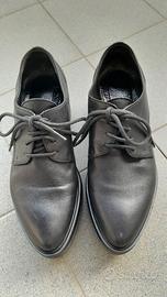 Scarpe nere di pelle janet sport 