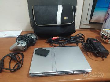 PS2 slim grigia