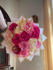 Bouquet fatto a mano