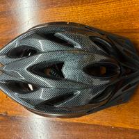Casco bici + occhiali sport uomo nero carbonio
