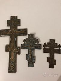 Croci ortodosse russe antiche