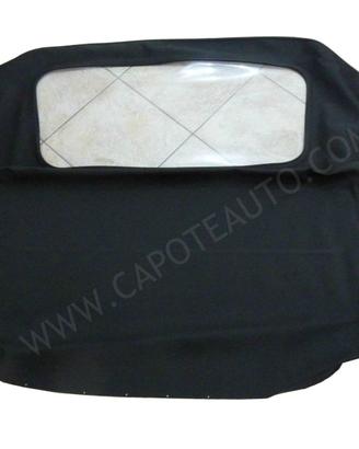 Capote originale Fiat Barchetta pvc nero con zip