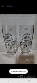 2 Bicchieri Birra PORETTI