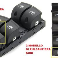 Pulsantiera alzavetri AUDI A3 A4 TT A6 Q7 B6 B7 C6