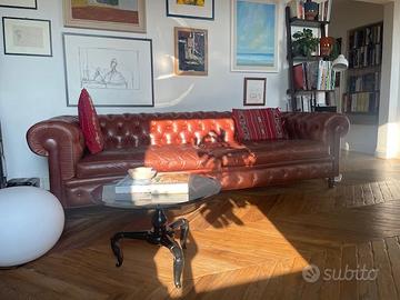 DIVANO ORIGINALE POLTRONA FRAU CHESTER ONE 4 POSTI