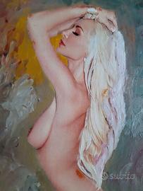Dipinto olio su tela cm 40 x 30 x 2 LIDSEY PELAS