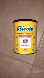 scatola in latta ricola