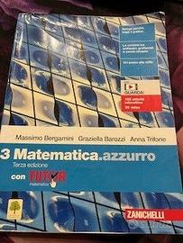 Libro  Matematica  Matematica azzurro 3 Zanichelli