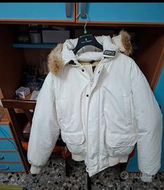 giubbotto bianco woolrich 
