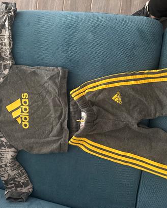 Tuta adidas bimbo 6/9 mesi