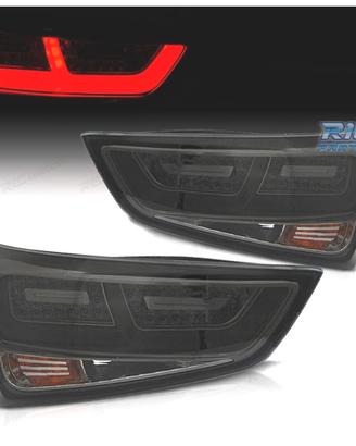 FANALI A LED BAR AHUMATI AUDI A1 10-15 NERO