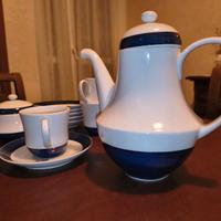 Servizio da tè porcellana greca completo