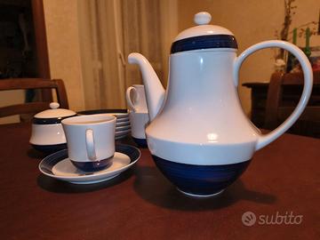 Servizio da tè porcellana greca completo