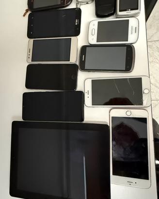 Smartphone e tab in blocco