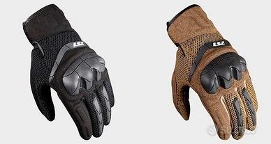 GUANTI MOTO ESTIVI UOMO IN TESSUTO TRAFORATO CON P