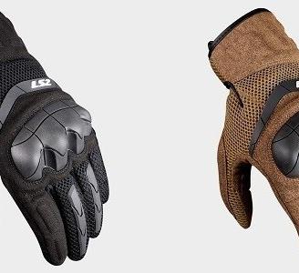 GUANTI MOTO ESTIVI UOMO IN TESSUTO TRAFORATO CON P