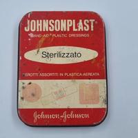 Scatola vintage Johnsonplast Johnson & Johnson