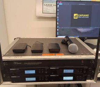 KIT RADIOMICROFONI SHURE