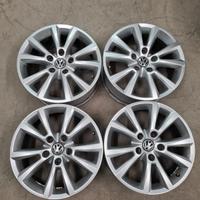 4 cerchi lega volkswagen touareg r18 lt4925