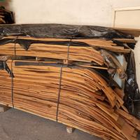 LOTTO DI IMPIALLACCIATURA VARIE ESSENZE