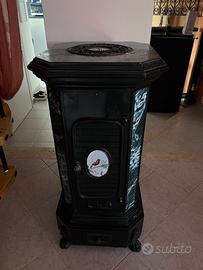 Stufa in ferro battuto