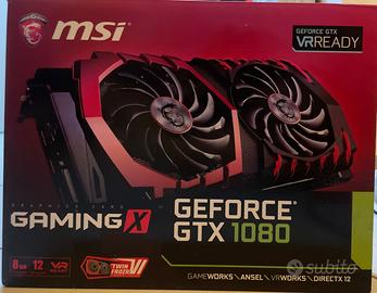 Scheda video GeForce gtx 1080 8gb MSI