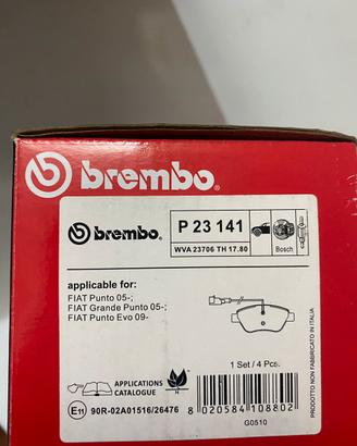 Kit pastiglie freno Brembo