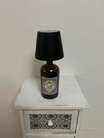 Lampada con bottiglia gin Monkey 47 LED wireless
