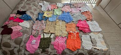  vestiti bimba taglia 0-6 mesi