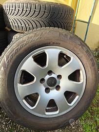 Pneumatici invernali + cerchi in lega originali