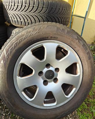 Pneumatici invernali + cerchi in lega originali