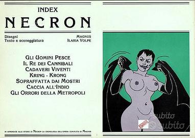 INDEX NECRON per cofanetto GLAMOUR 1988