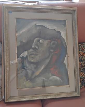 Quadro dipinto olio su tela da Felloni